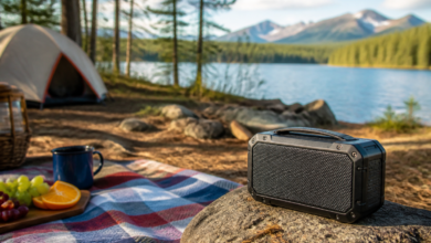 outdoor-speaker-editorial - Cheap4stuff.com Soundcore Boom 2 Plus outdoor speaker buying guide image